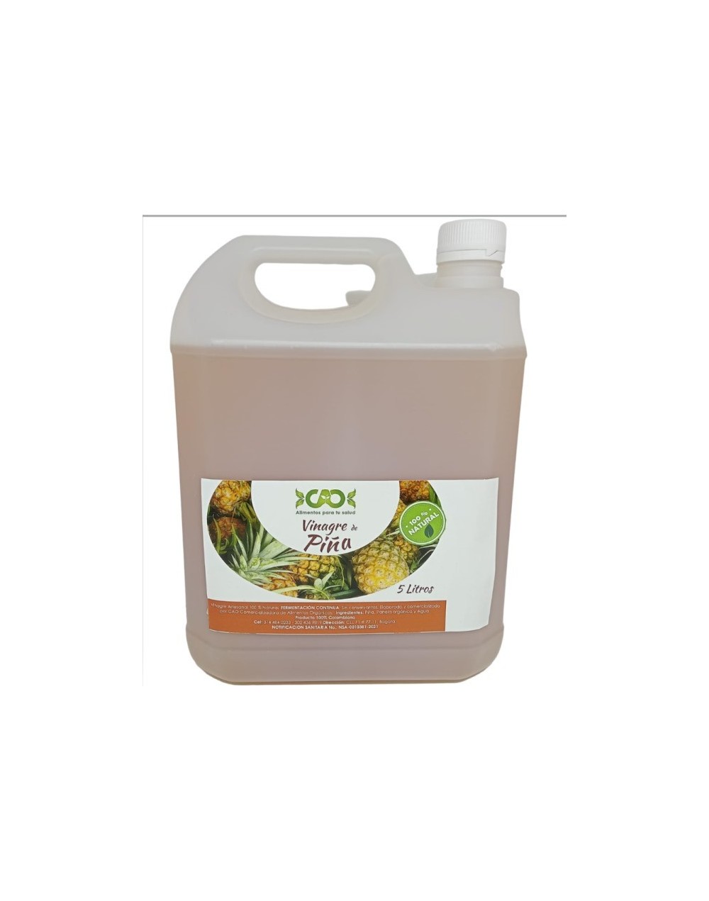 Vinagre de piña por 5000 ml