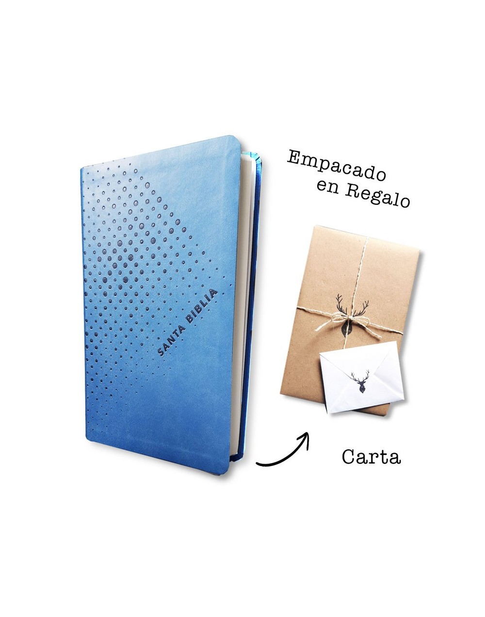 Biblia ntv agape sentipiel azul nueva traduccion viviente