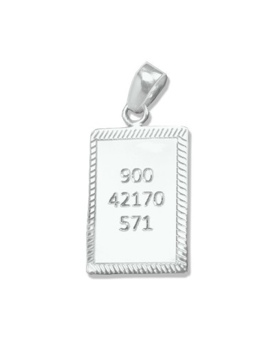 Dije códigos sagrados agesta en plata