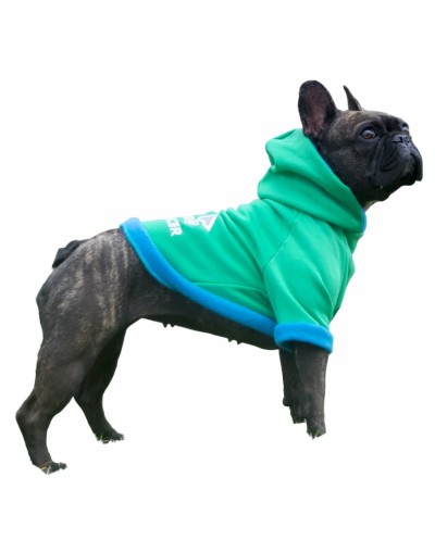 Buzo para perro influencer-verde