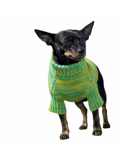 Sueteres para perritos-verde-11d