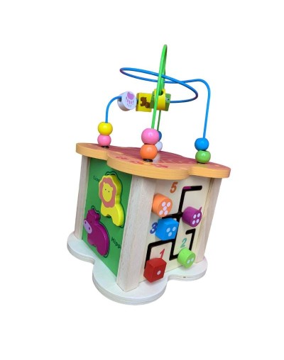 Cubo sensorial montessori 6 en 1