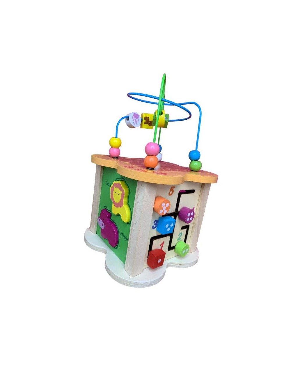 Cubo sensorial montessori 6 en 1