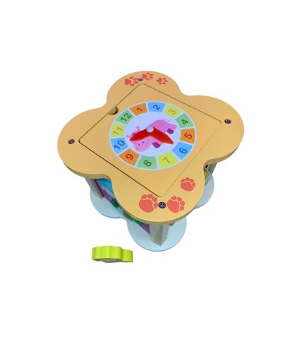 Cubo sensorial montessori 6 en 1