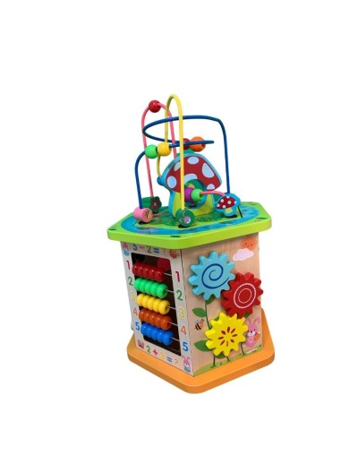 Cubo educativo montessori 9 en 1