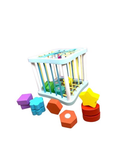 Cubo con bandas elásticas