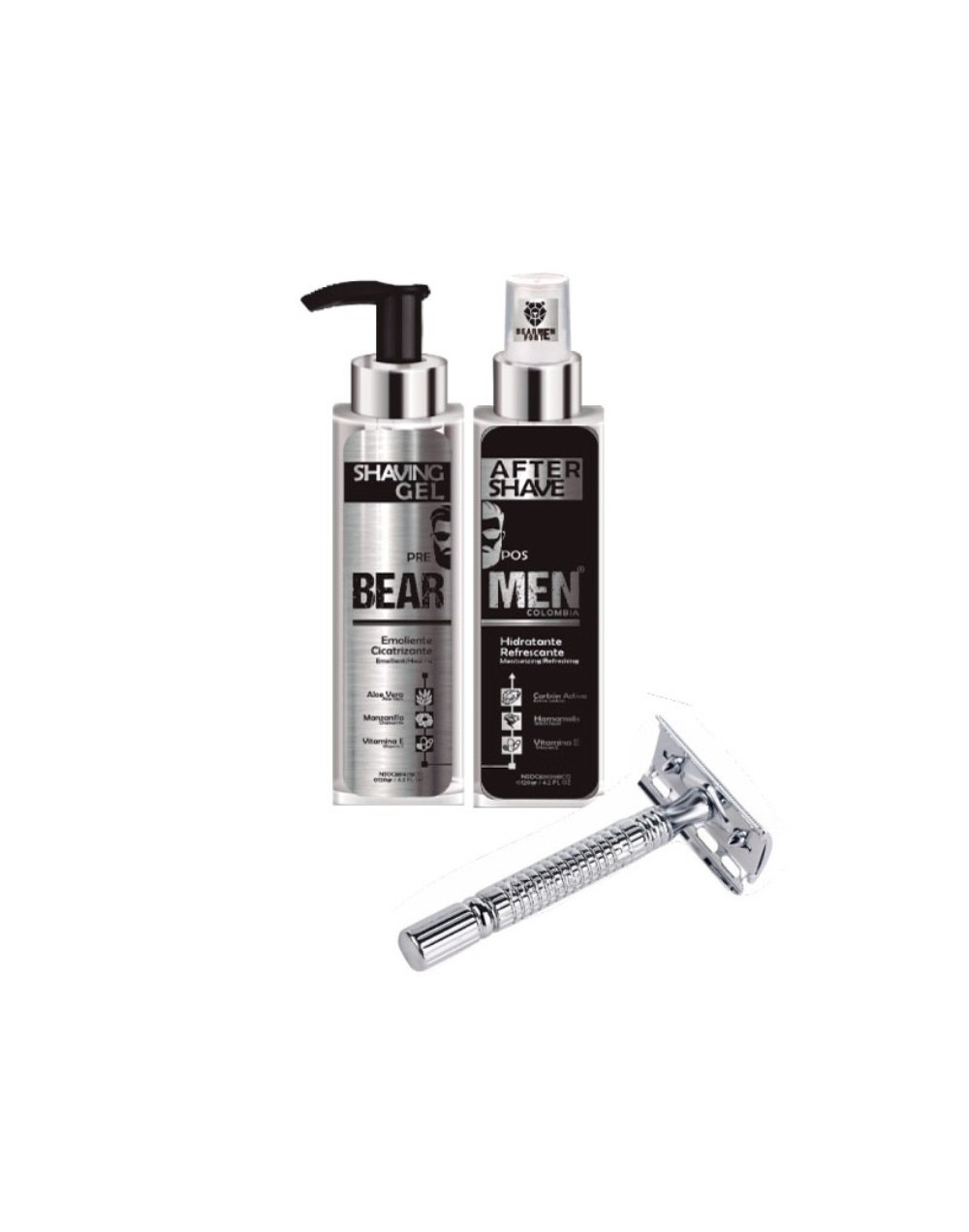 Gel de afeitar, after shave y maquina