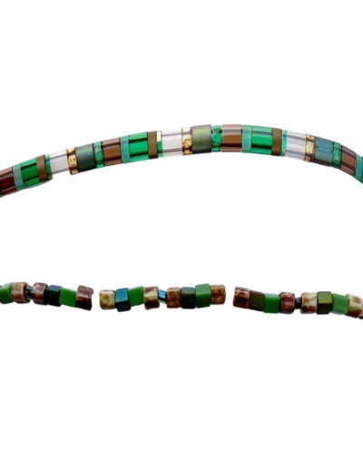 Pulsera los colores de colombia. Montañas