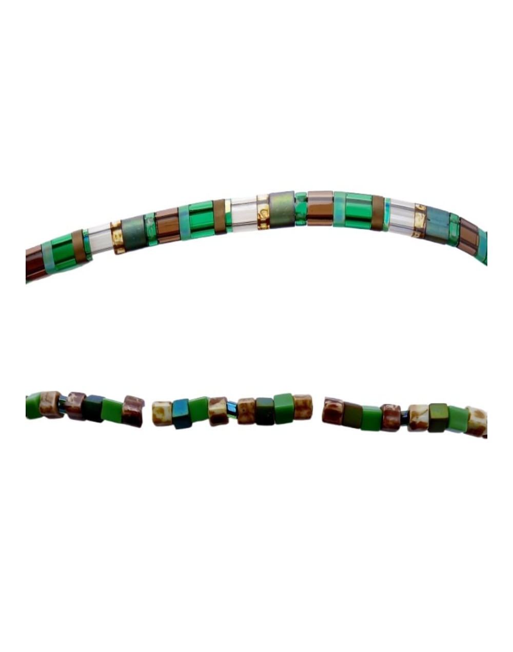 Pulsera los colores de colombia. Montañas