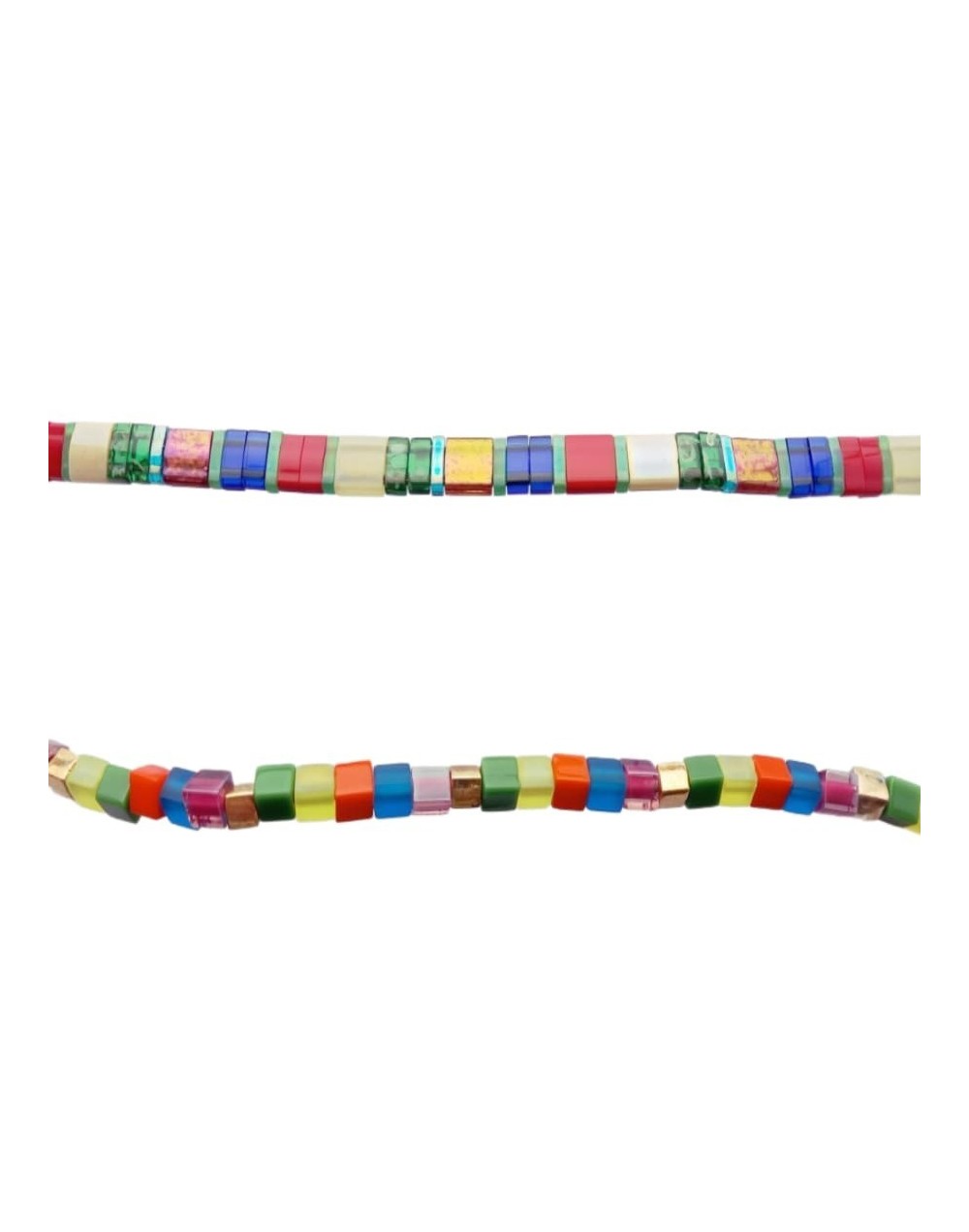 Pulseras los colores de colombia - caño cristales