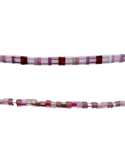 Pulsera los colores de colombia - flores