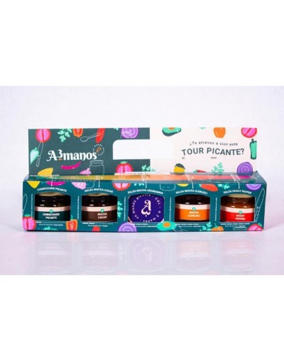 Kit picante regalo salsas picantes