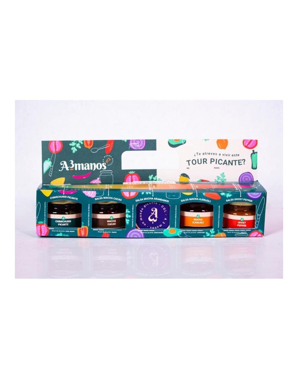 Kit picante regalo salsas picantes