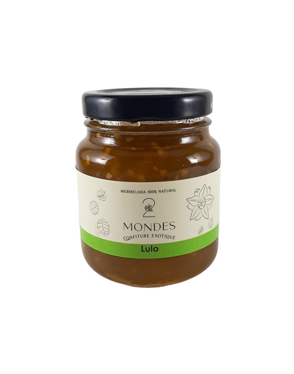 2 mondes mermelada de lulo 130g