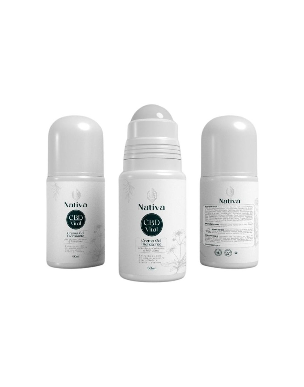 Nativa cbd esencial crema-gel muscular