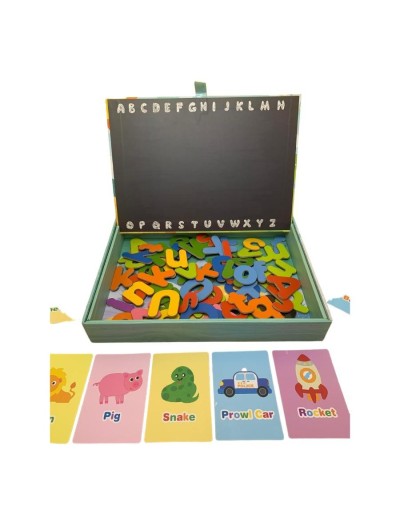 Tablero  magnético con letras