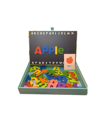 Tablero  magnético con letras