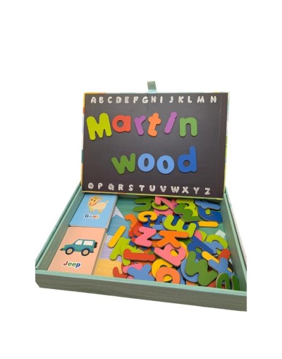 Tablero  magnético con letras