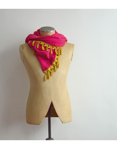Pashmina Fucsia