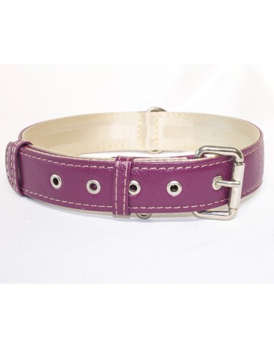 Collar para perro en cuero autentico
