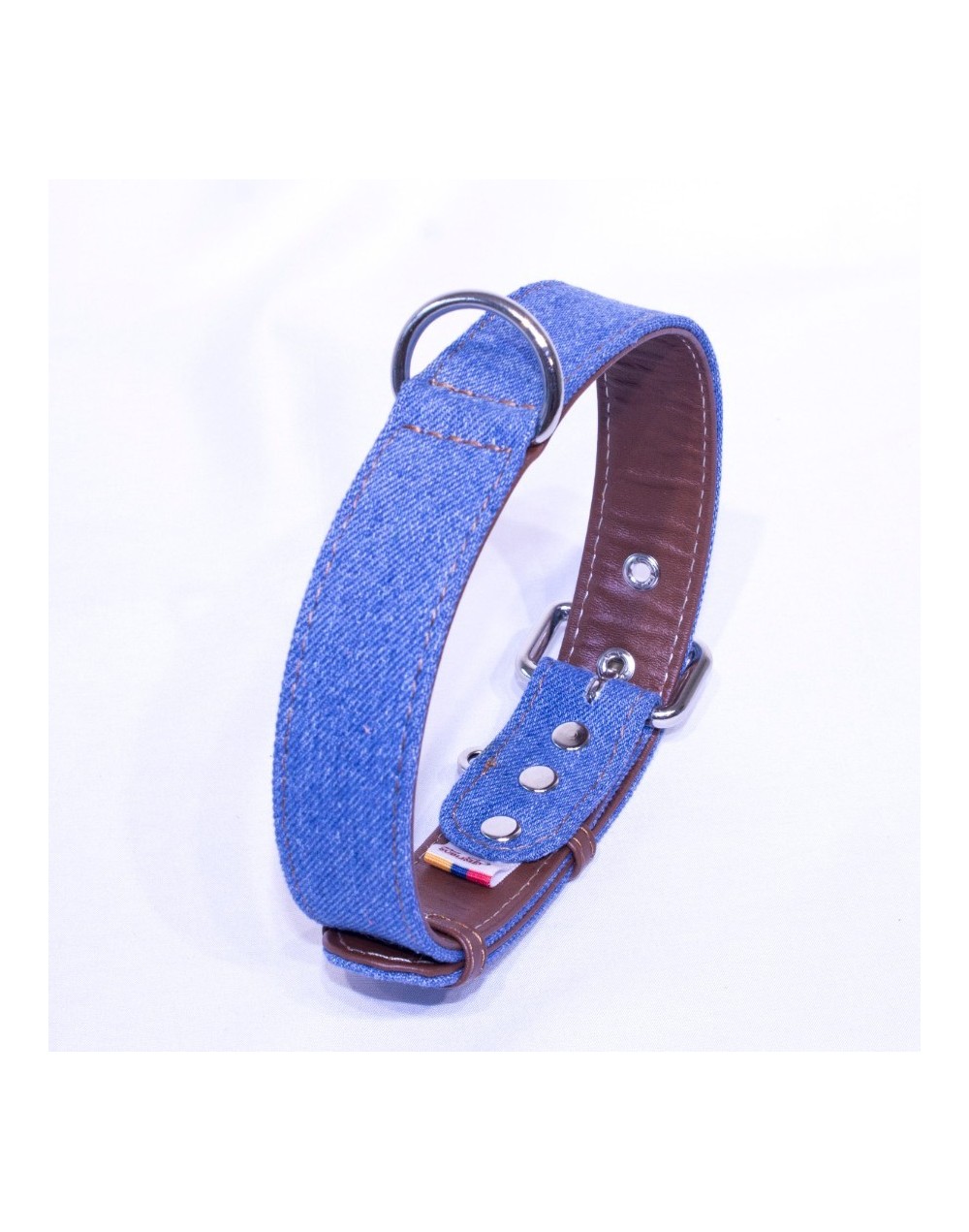 Collar para perro denim