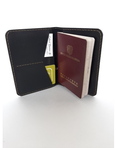 Portapasaporte tejido
