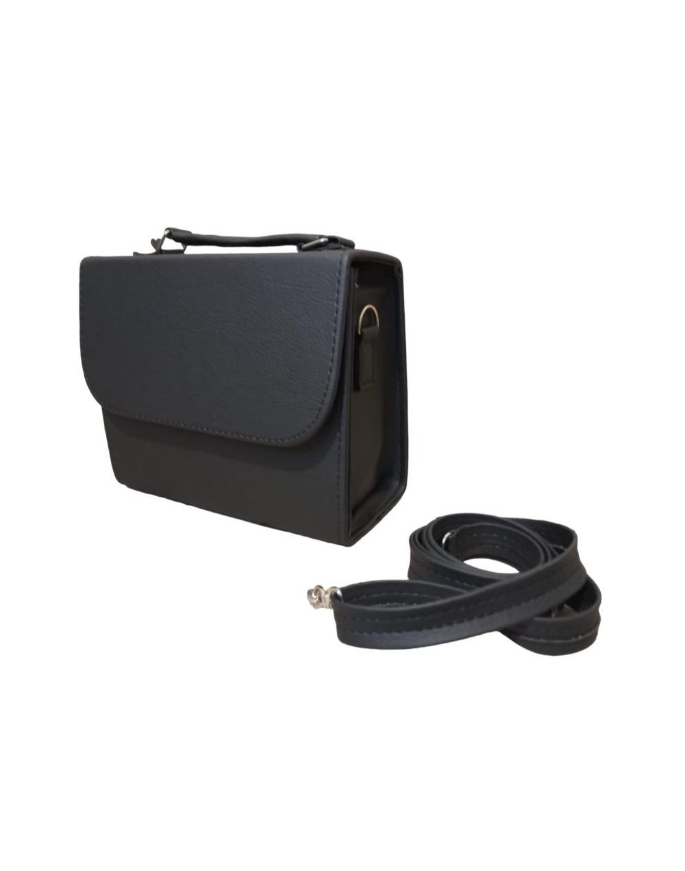 Bolso de mano baul con correa b1