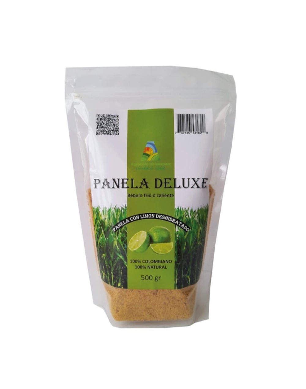 Panela con limón deshidratado