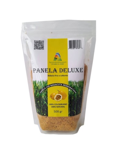 Panela con maracuya deshidratada