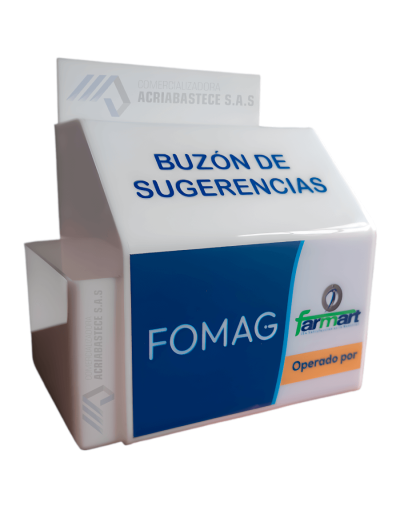 Buzones de correo en acrilico