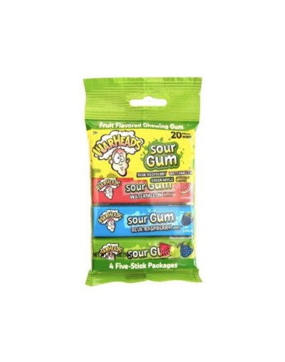 Warheads sour gum x 10