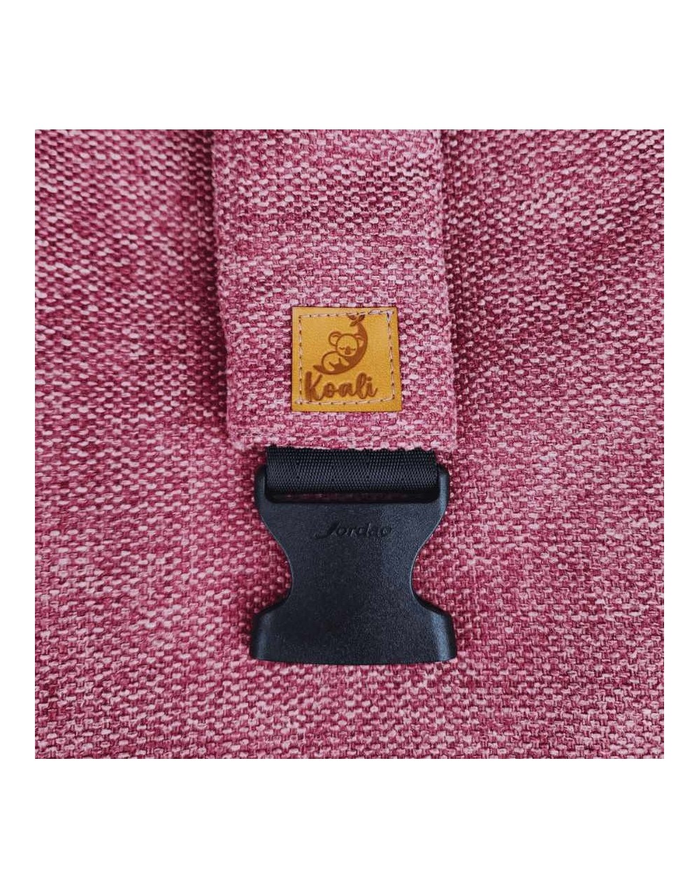 Cargador de bebés ergonómico koali - portabebés morado valiente