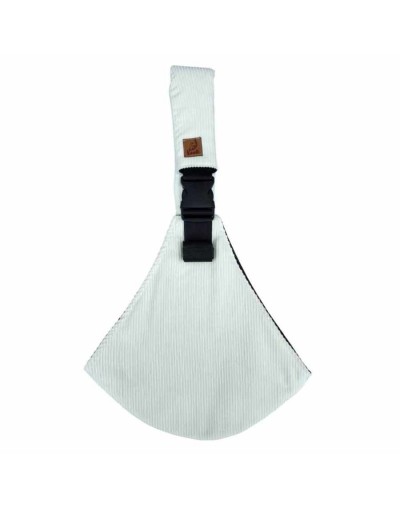 Cargador de bebés ergonómico koali - portabebés crema viajero