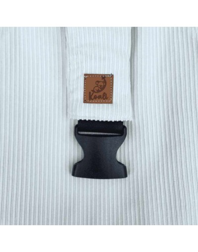 Cargador de bebés ergonómico koali - portabebés crema viajero