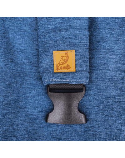 Cargador de bebés ergonómico koali - portabebes azul explorador