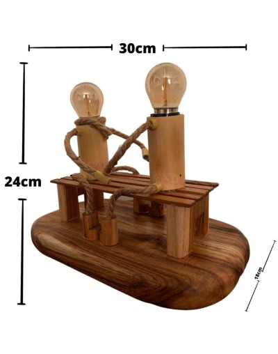 Lampara de mesa lambda