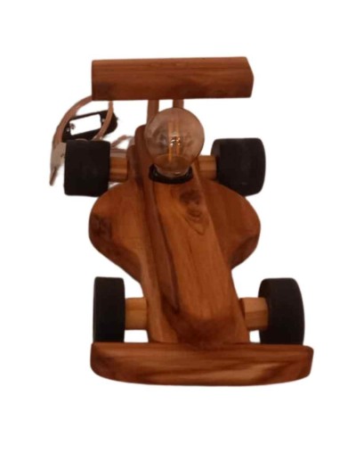 Lampara de mesa formula 1 llanta negra
