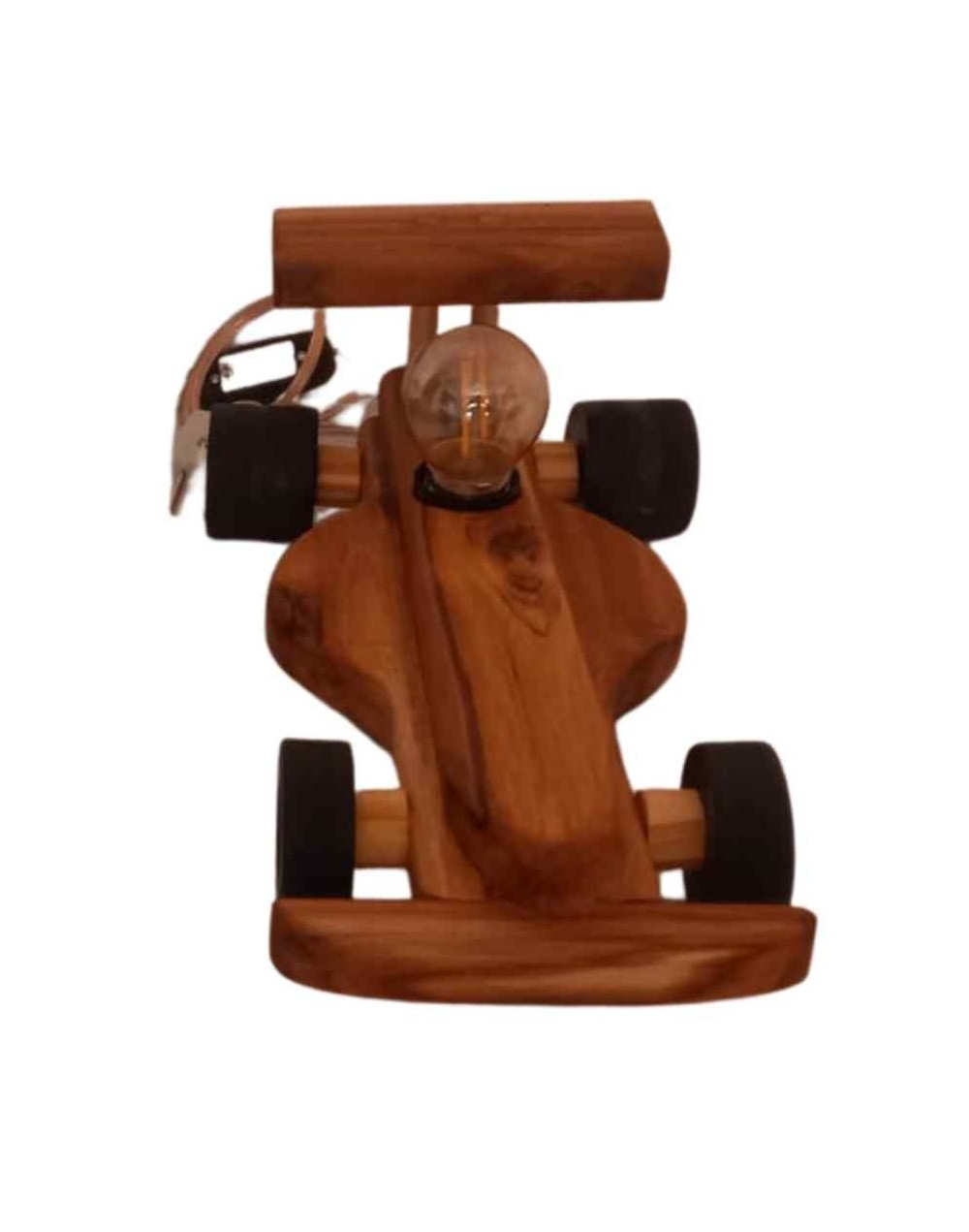 Lampara de mesa formula 1 llanta negra