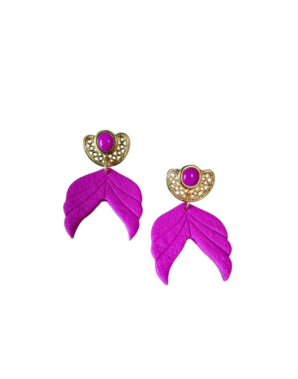 Aretes largos sirena