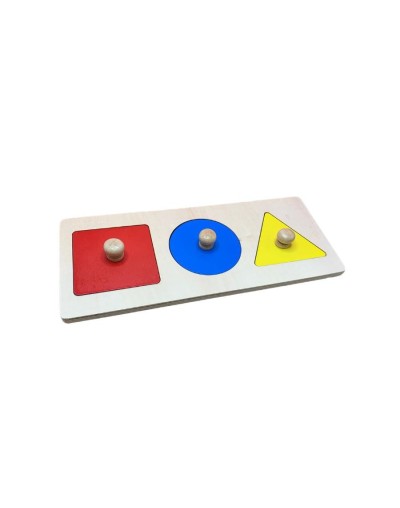 Rompecabezas figuras geometricas montessori