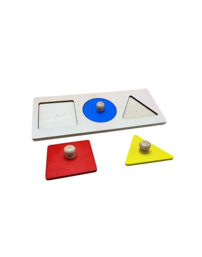 Rompecabezas figuras geometricas montessori