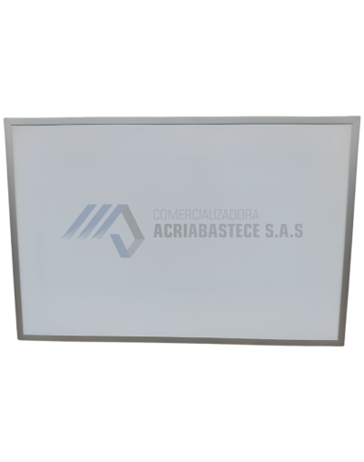 Tablero acrílico borrable de 0.80x1.20 mt blanco