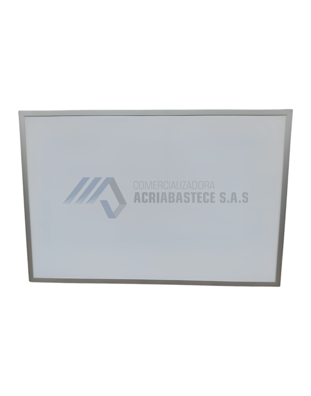 Tablero acrílico borrable de 0.80x1.20 mt blanco