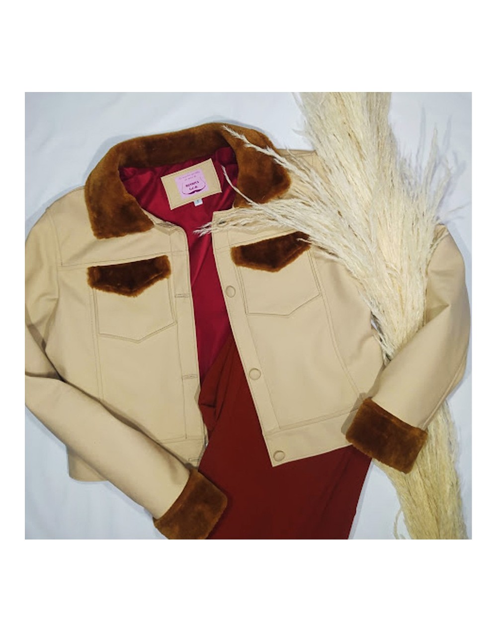 Chaqueta frenesi kaki