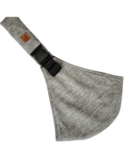 Cargador de bebés ergonómico koali - portabebes gris aventurero