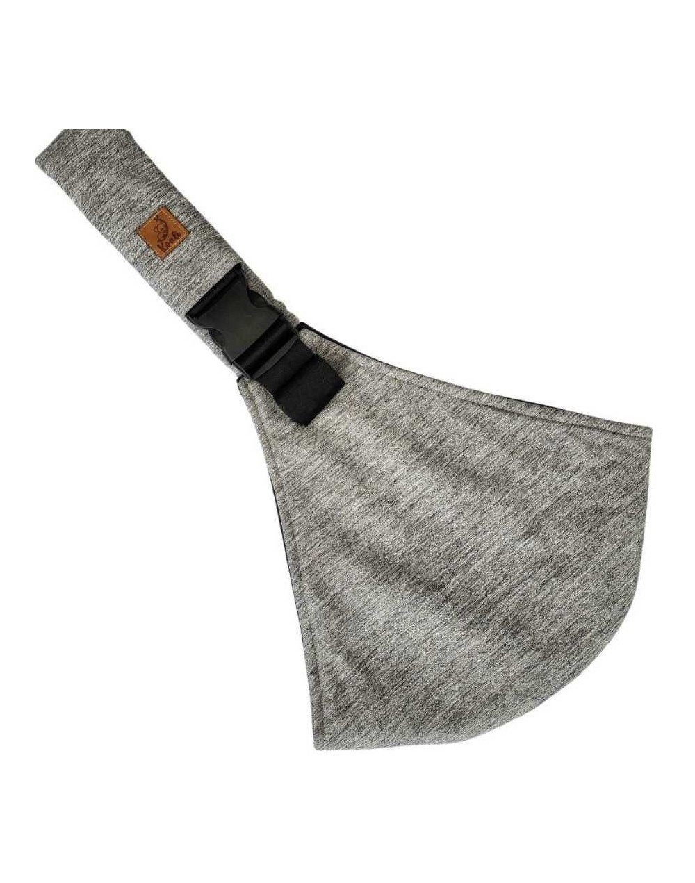 Cargador de bebés ergonómico koali - portabebes gris aventurero