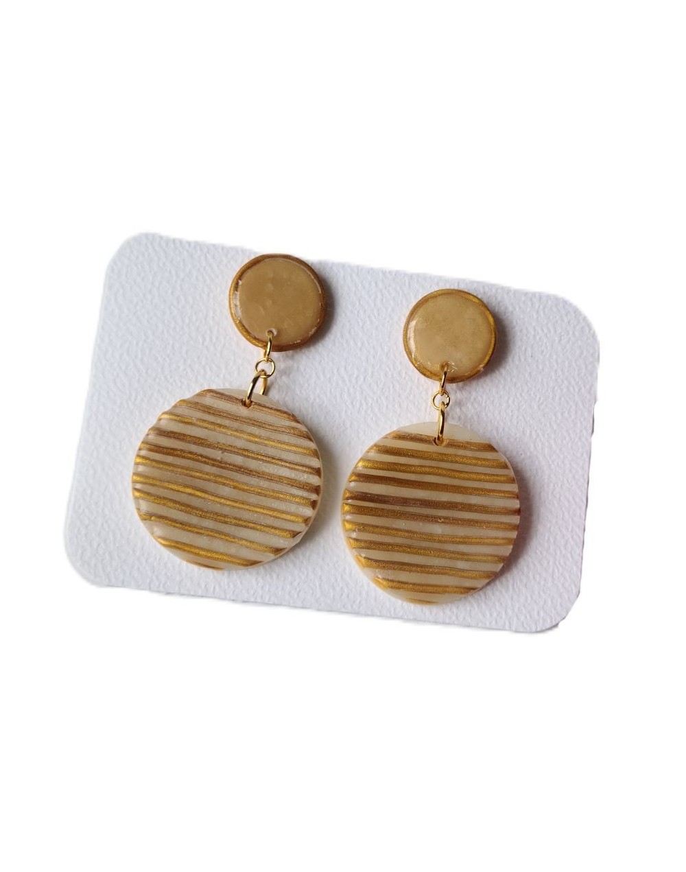 Aretes arcilla polimérica