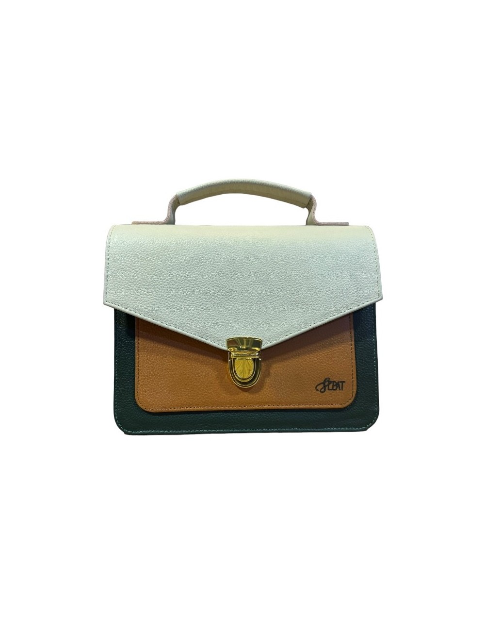 Bolso manos libres dama verde blanco
