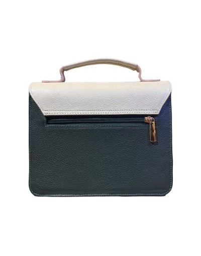 Bolso manos libres dama verde blanco