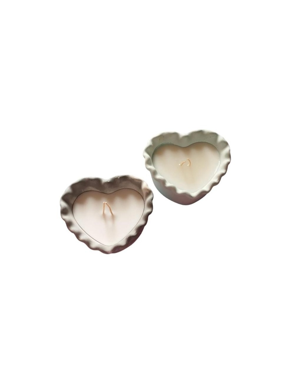 Eco vela corazon bolero